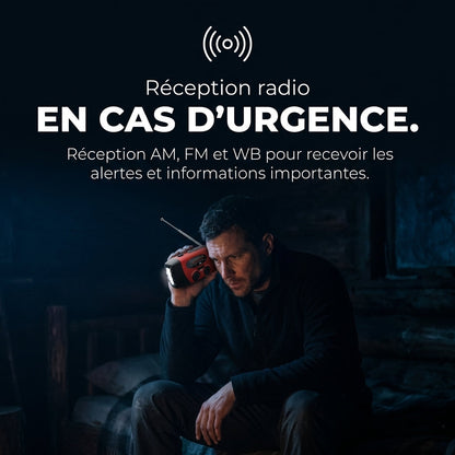 Sentinelle PRO - Radio d'urgence multifonction