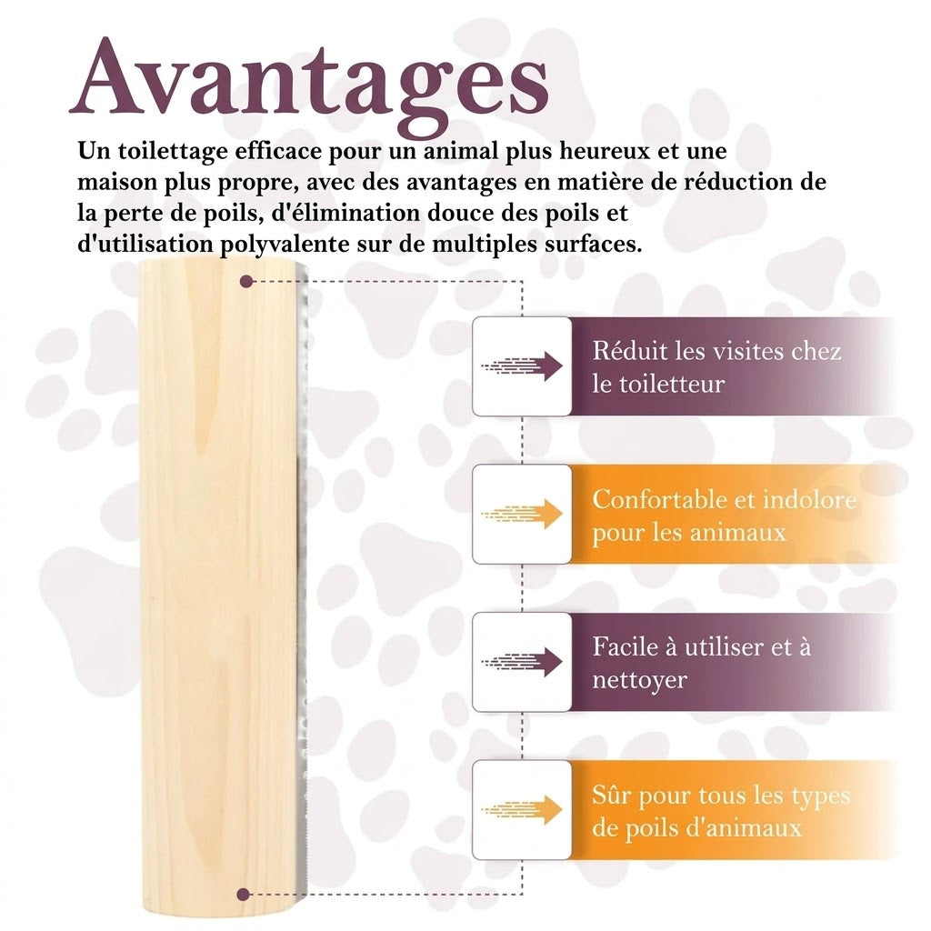 Brosse Clean'Poils™