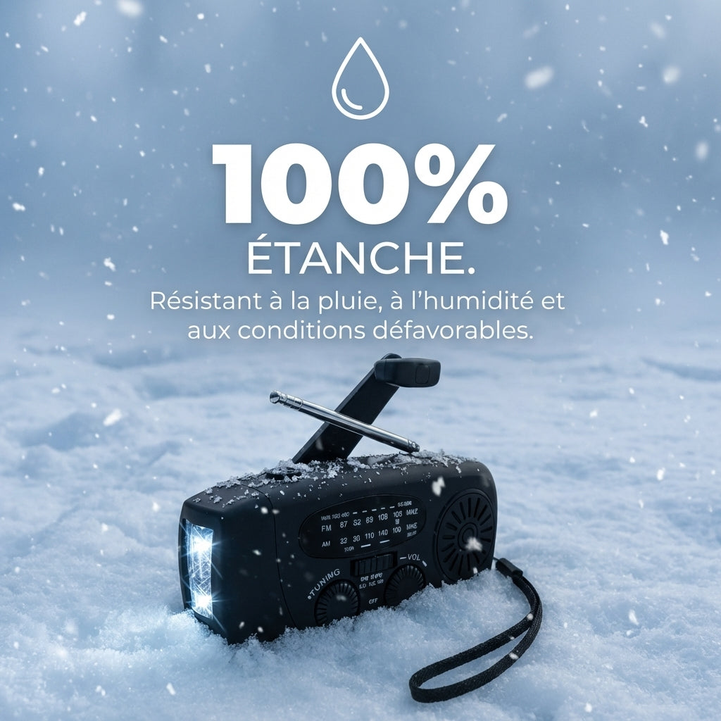 Sentinelle PRO - Radio d'urgence multifonction