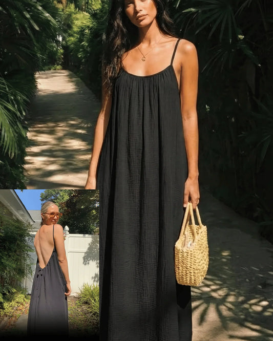 Séréna - Robe dos nu ajustable