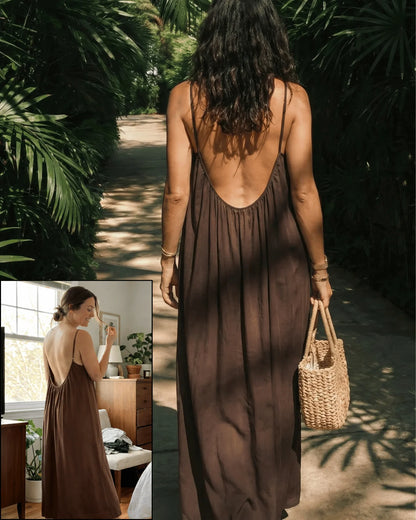 Séréna - Robe dos nu ajustable