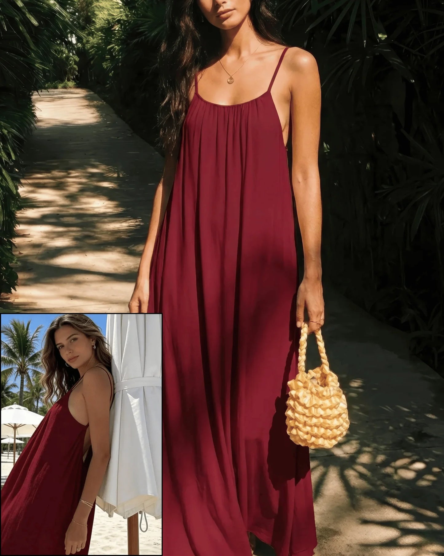 Séréna - Robe dos nu ajustable