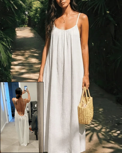Séréna - Robe dos nu ajustable