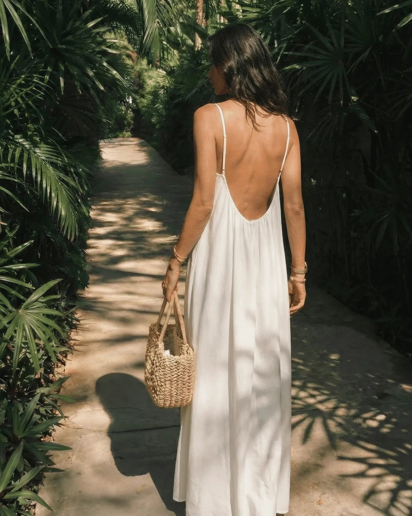 Séréna - Robe dos nu ajustable