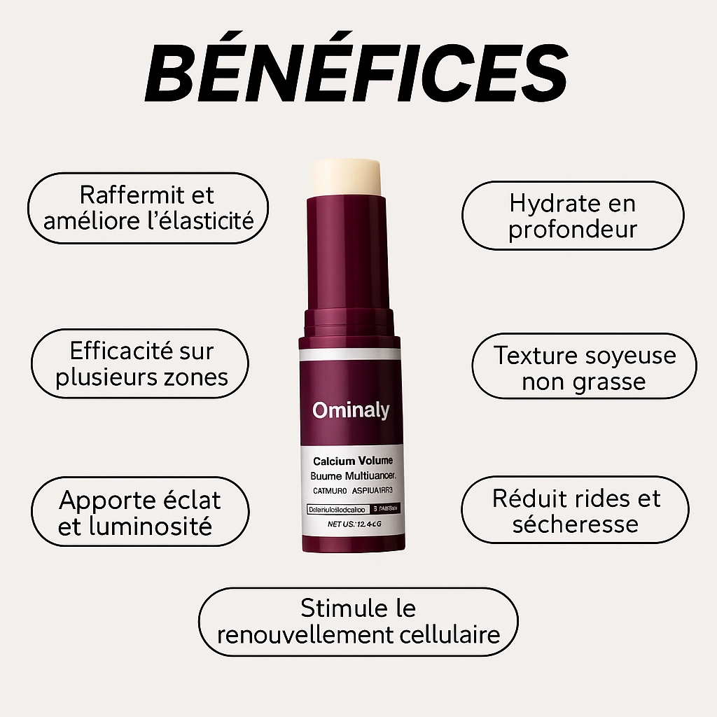 OmiStick - Baume anti-âge au calcium