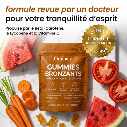 Gummies Autobronzants