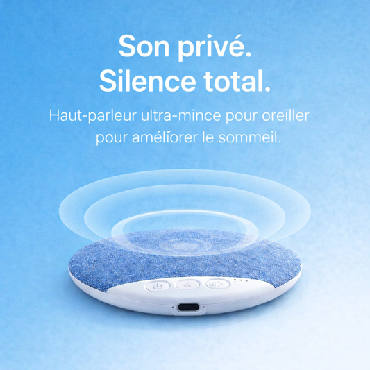 SleepSound™ – Oreiller Haut-Parleur