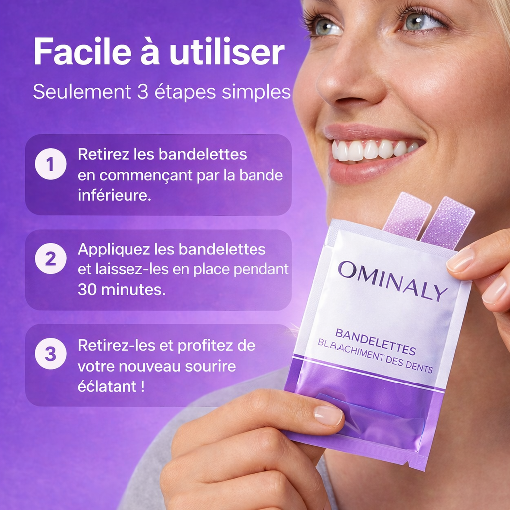 Bandes Blanchissantes PurpleWhite™