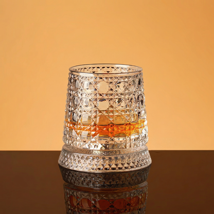 Ominaly® Verre de Whiskey Rotatif