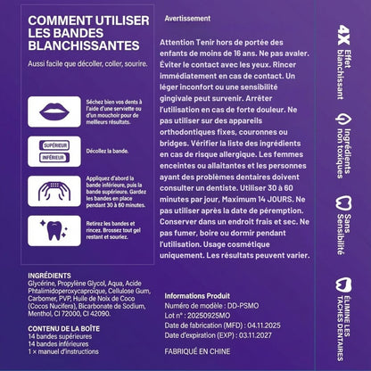 Bandes Blanchissantes PurpleWhite™