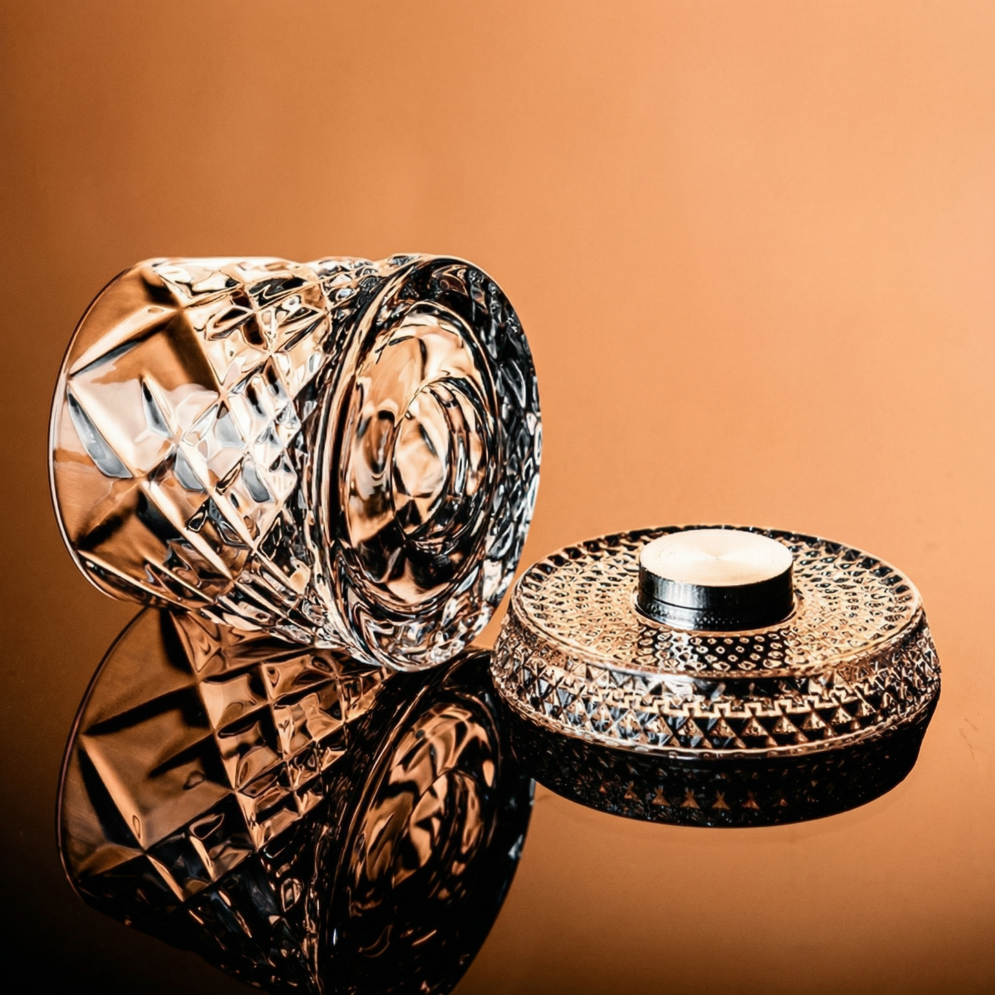 Ominaly® Verre de Whiskey Rotatif