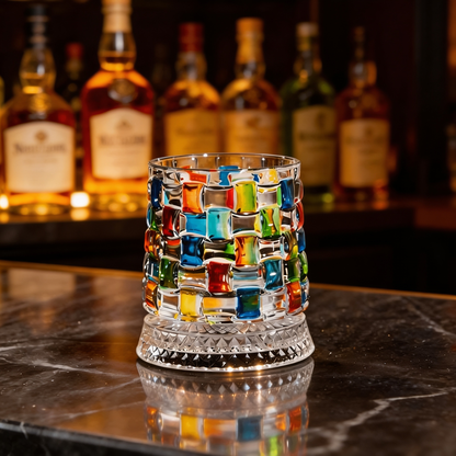 Ominaly® Verre de Whiskey Rotatif
