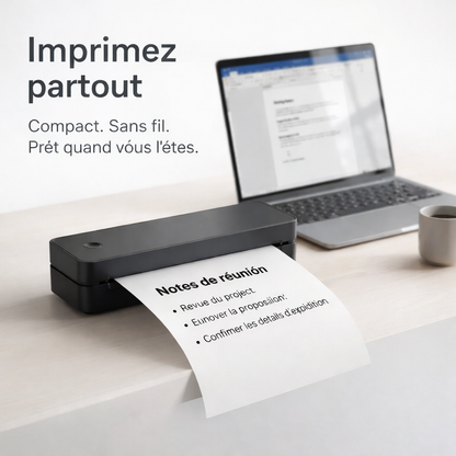 OMINALY® Imprimante Thermique Sans Encre