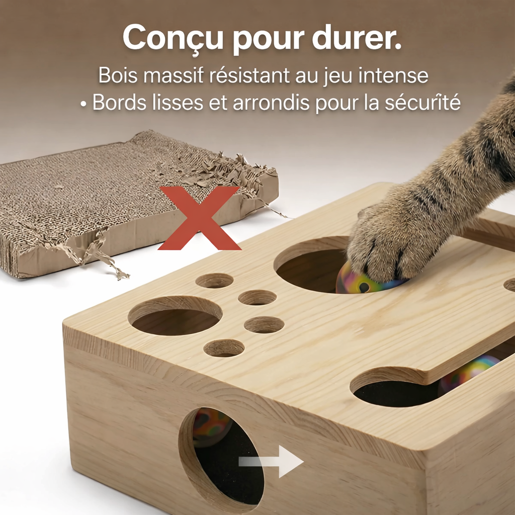ClawSaver™ - Le griffoir intelligent qui entretient les griffes de votre chat