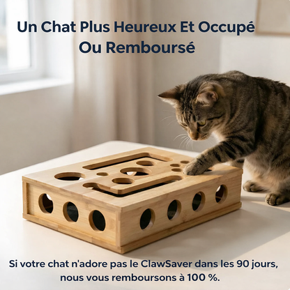 ClawSaver™ - Le griffoir intelligent qui entretient les griffes de votre chat
