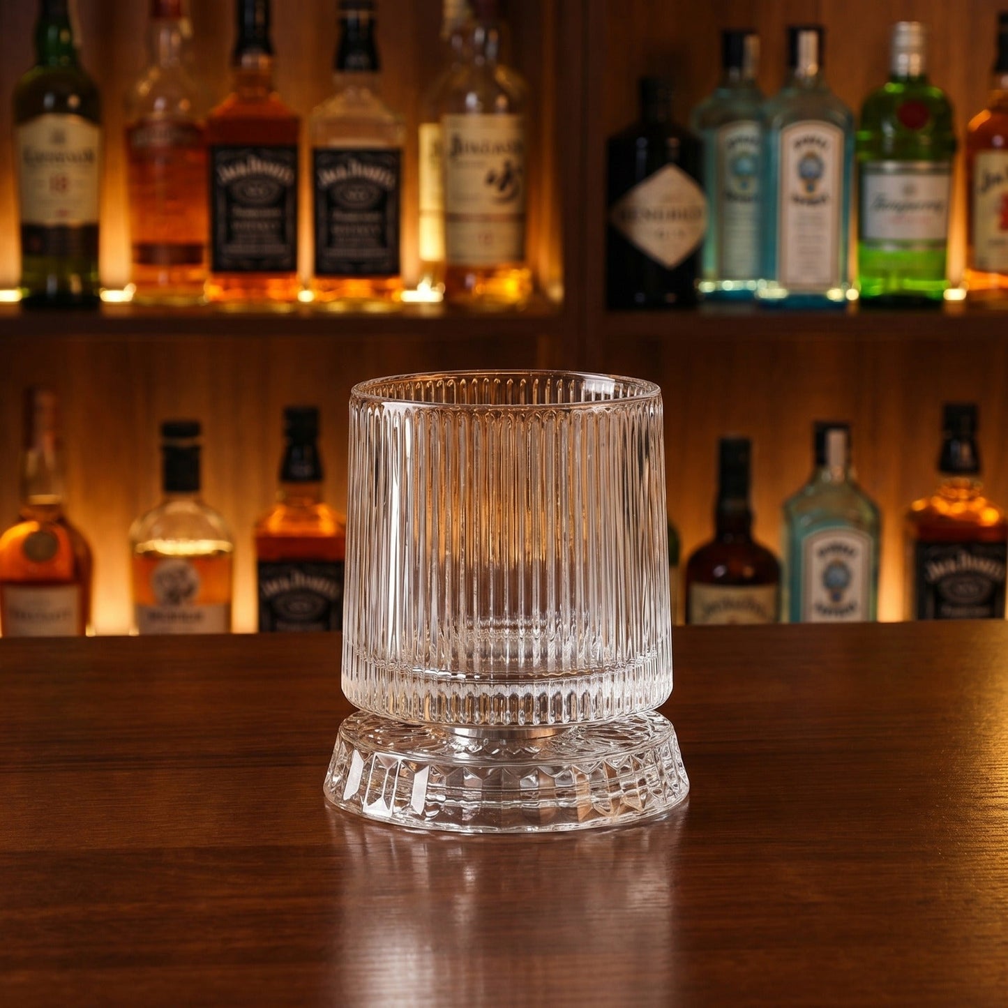 Ominaly® Verre de Whiskey Rotatif